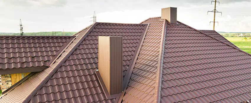Residential Chimney Flashing Restoration in North Haven, CT