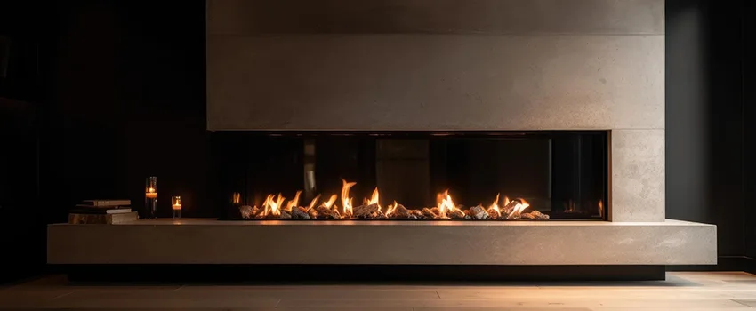 Gas Fireplace Ember Bed Design Services in North Haven, Connecticut