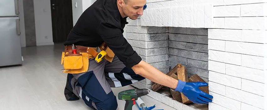 Fireplace Damaged Damper Frame Repair Services in North Haven, Connecticut