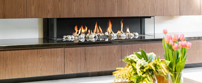 Double-height Fireplace Design Refurbishment in North Haven, Connecticut