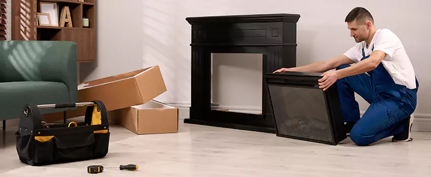 Old Rusted Metal Fireplace Repair And Replacement in North Haven, CT